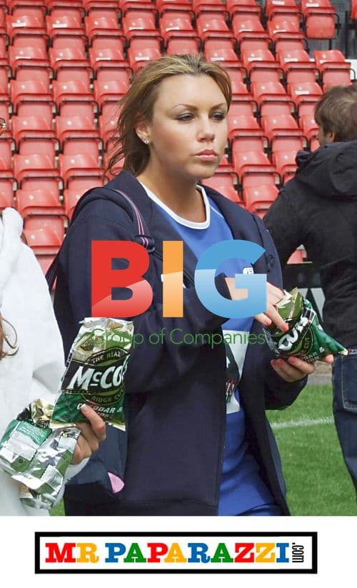 Michelle Heaton at Celebrity Soccer 6 in UK