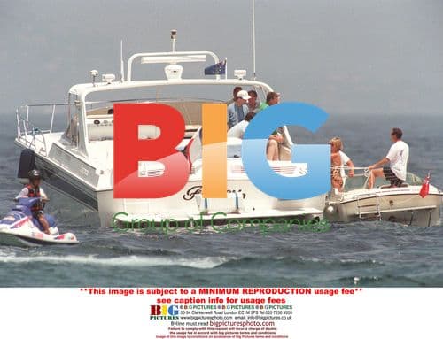 Princess Diana on Holiday in Saint Tropez