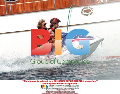 Princess Diana on holiday in Saint-Tropez