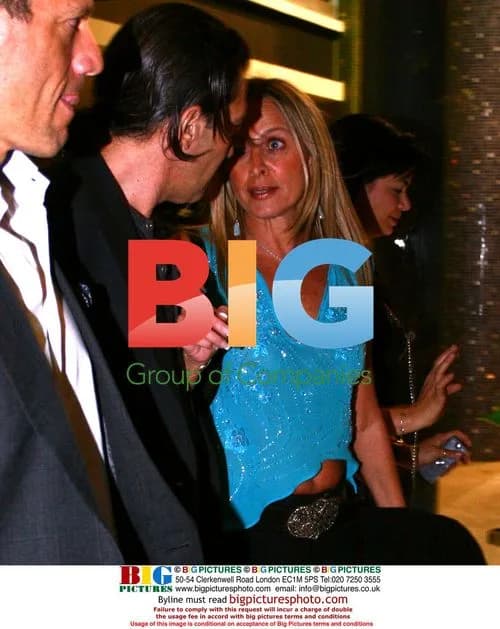 Antonio Banderas Dinner with Mystery Blonde