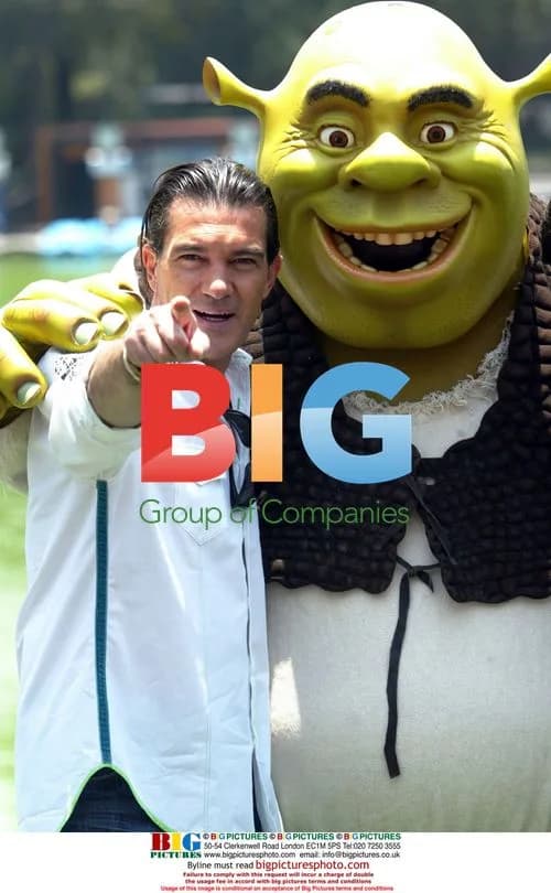 Antonio Banderas and Eugenio Berbez promote Shrek the Third