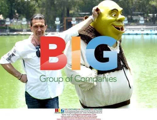 Antonio Banderas and Eugenio Berbez promote Shrek the Third