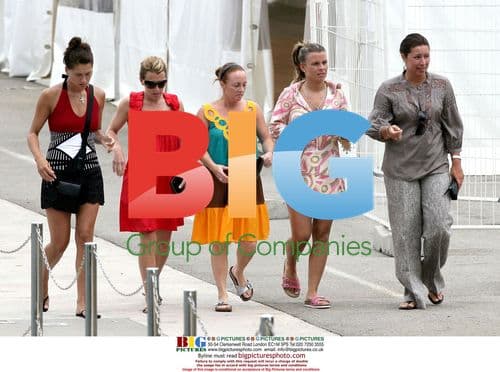 Coleen McLoughlin on French coast