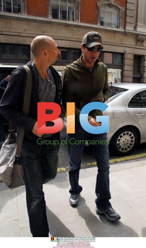 Enrique Iglesias arrives at Radio One studios