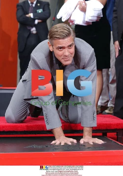 George Clooney at Ocean's Thirteen Ceremony