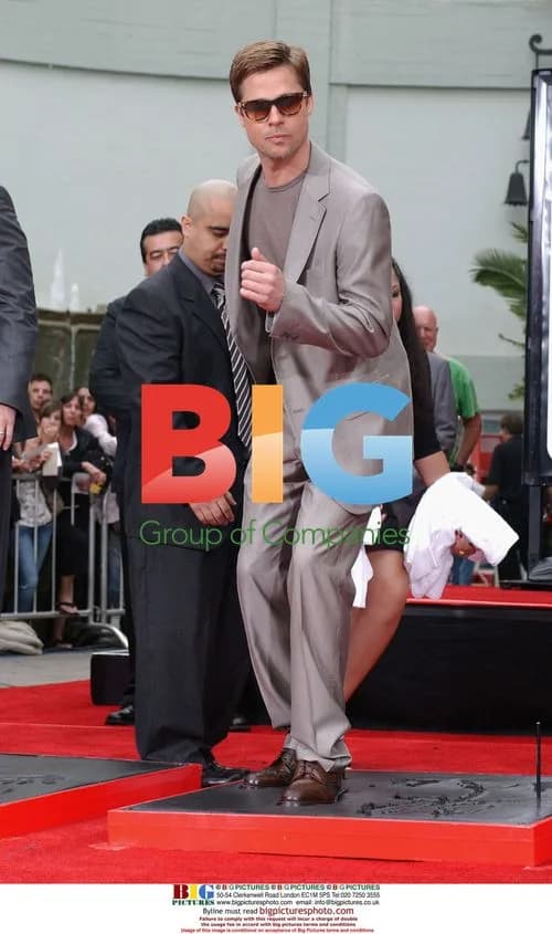 Brad Pitt at Ocean's Thirteen Ceremony