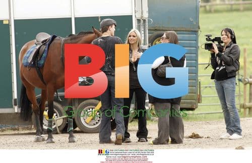 Jodie Marsh and boyfriend go horse riding on first date