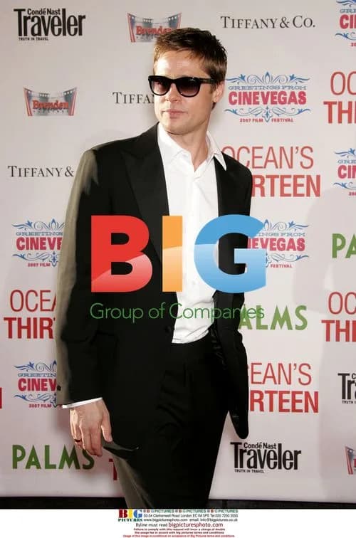 Brad Pitt at 'Ocean's Thirteen' screening