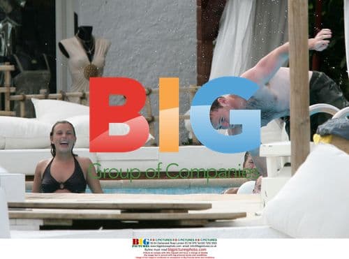 Wayne Rooney and Coleen McLoughlin in St Tropez