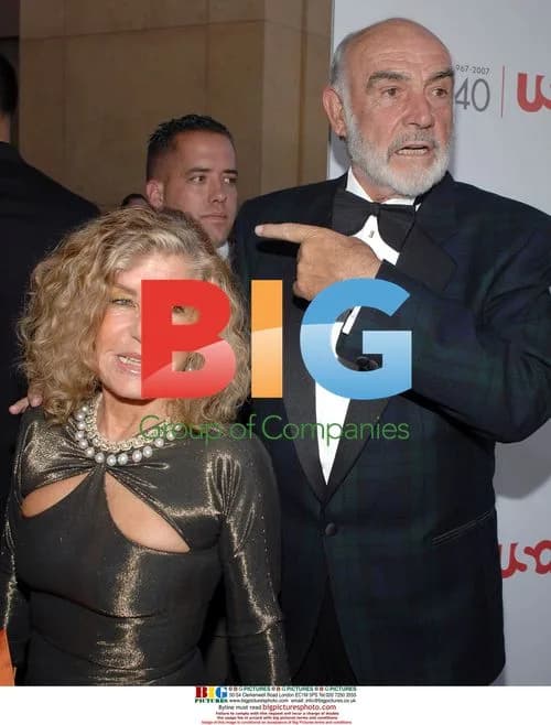 Sean Connery and Micheline at AFI Pacino Tribute