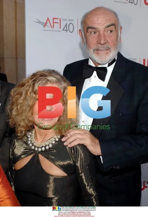 Sean Connery and wife at AFI Life Achievement Award