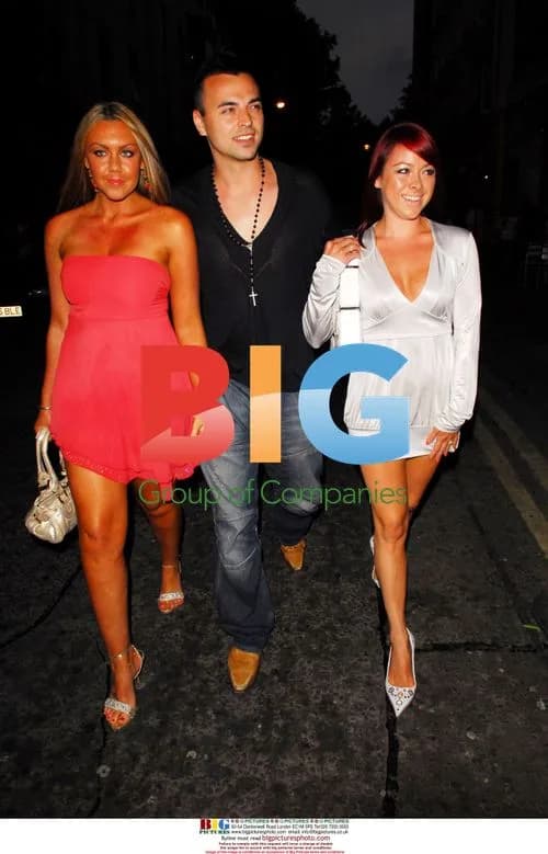 Michelle Heaton at Brian Friedman's Birthday