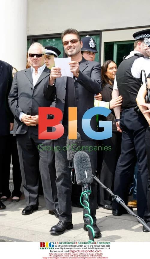 George Michael Leaving Brent Magistrates Court