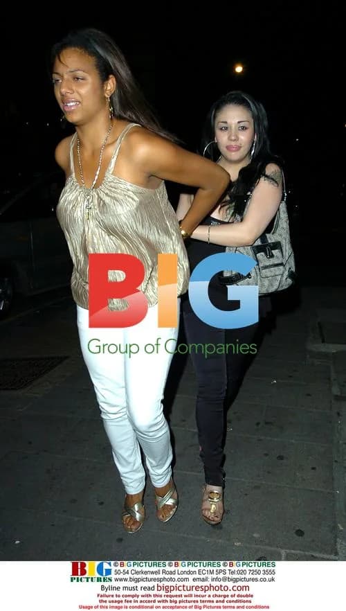 Mutya Buena arrives at Isis Club