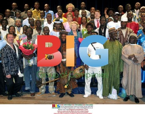 Queen Beatrix and royals attend Sahel Opera