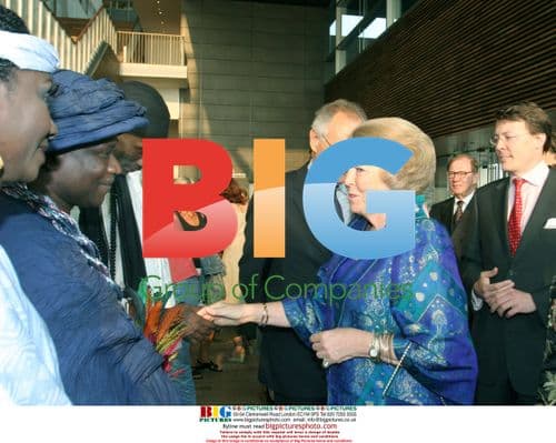 Queen Beatrix, Prince Constantin and Princess Laurentien at Sahel Opera Premiere