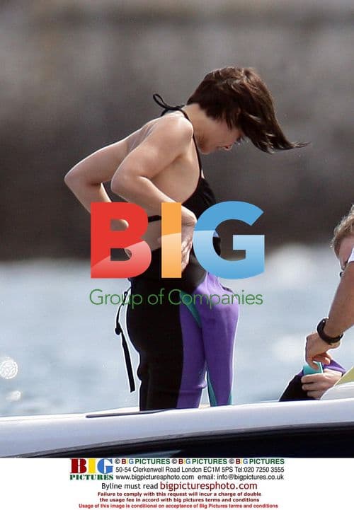 Nathalie Imbruglia & Husband John Daniel in Monaco