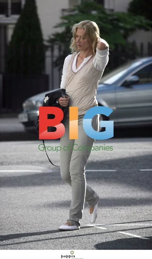 Joely Richardson spotted in London looking tense