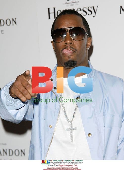 Diddy attends Kanye West's 30th birthday