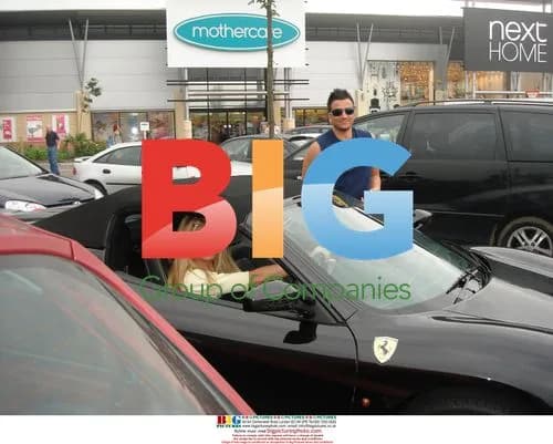 Peter Andre and Katie Price Spotted in Ferrari