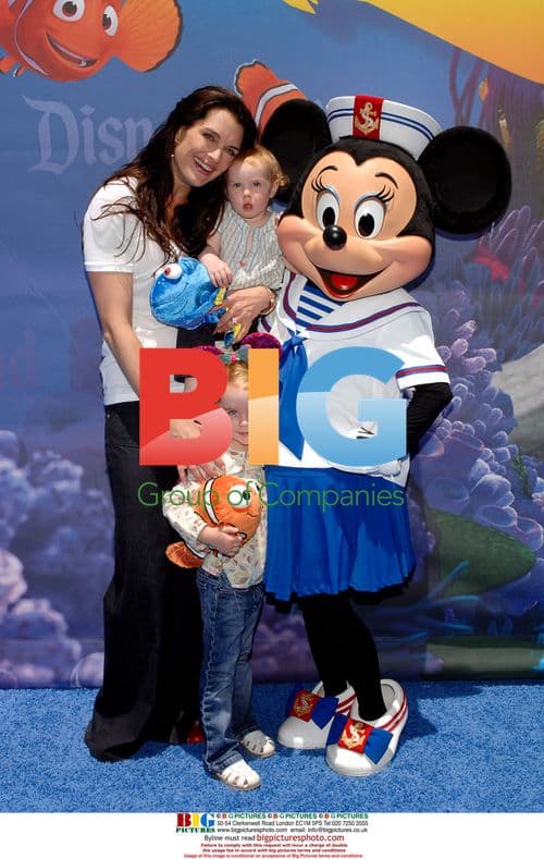 Brooke Shields and daughters at Disneyland