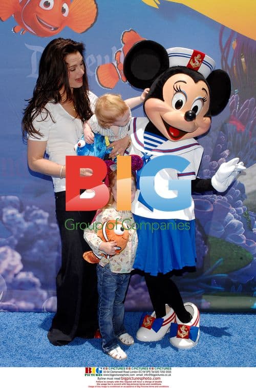 Brooke Shields and daughters at Disneyland