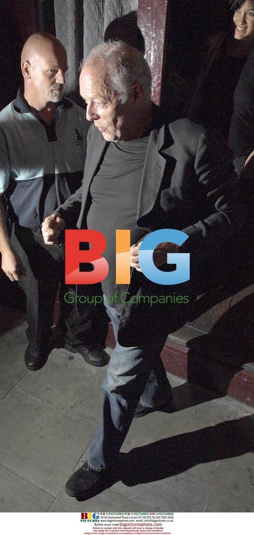 Dave Gilmour at Paul McCartney's gig