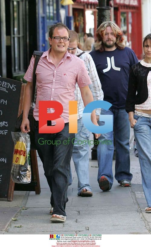 Justin Lee Collins and Alan Carr in London