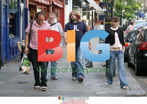 Justin Lee Collins and Alan Carr Out in Primrose Hill