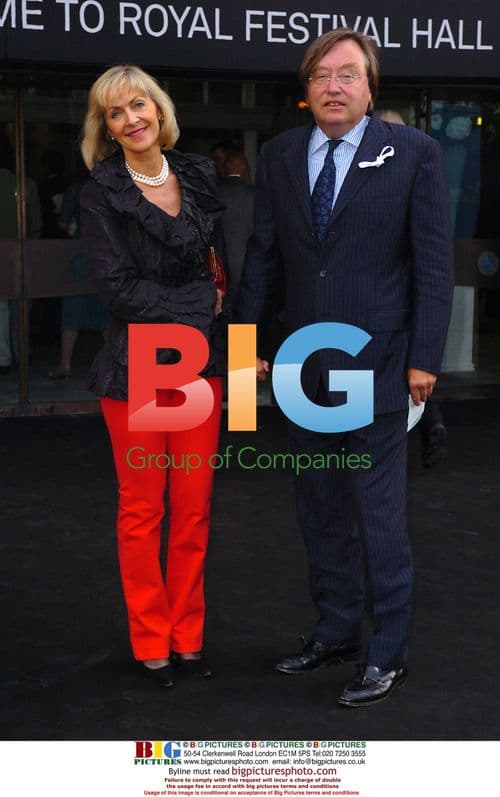 Politician David Mellor at Royal Festival Hall Gala