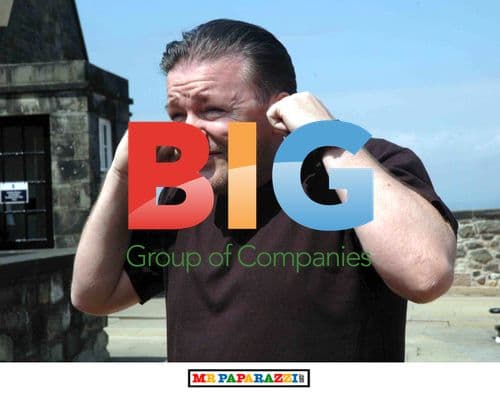 Ricky Gervais at Edinburgh Castle