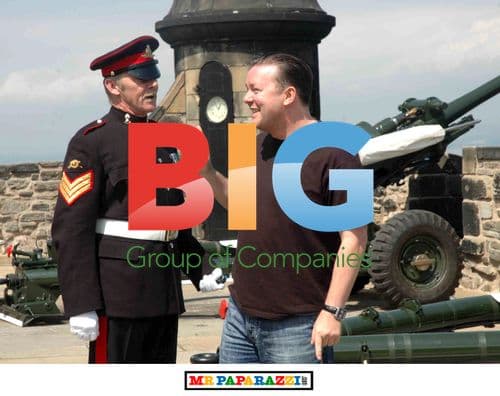 Gervais Confronted at Edinburgh Castle