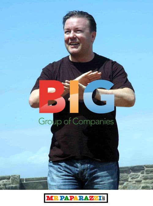 Ricky Gervais at Edinburgh Castle