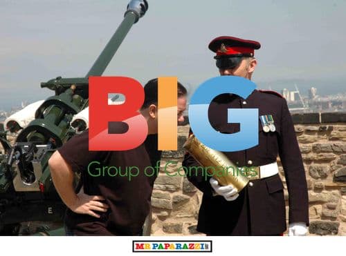 Ricky Gervais at Edinburgh Castle