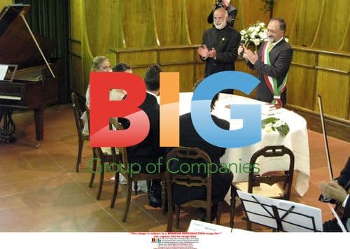 Claire Forlani and Douglay Scott's Wedding