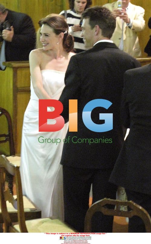 Claire Forlani and Douglay Scott's Wedding