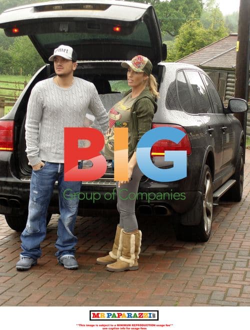 Jordan and Peter Andre share hug