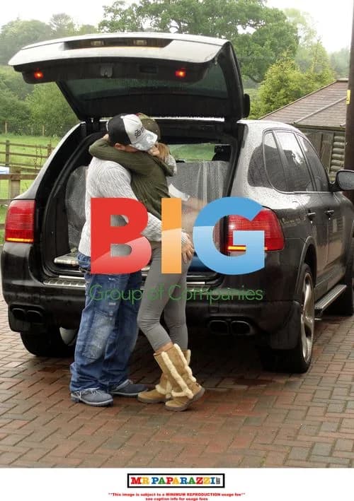 Jordan and Peter Andre share hug