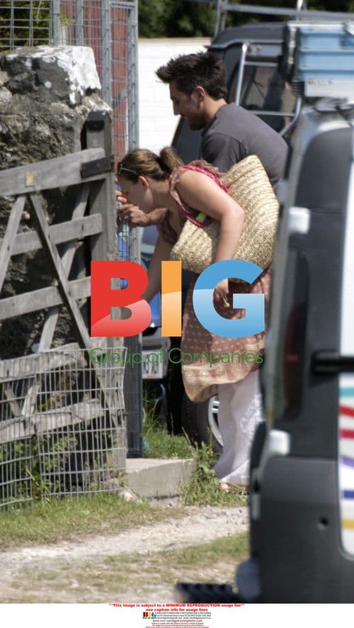 Pregnant Charlotte Church Arrives Home