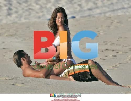 Brooke Burke and David Charvet with daughter in Cabo