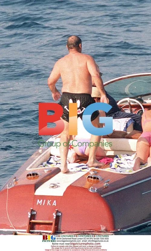 Jack Nicholson and Lara Flynn Boyle on Holiday in France