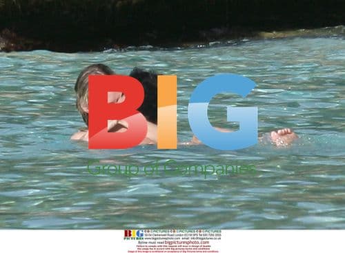 Uma Thurman and Andre Balasz in Saint Barthelemy