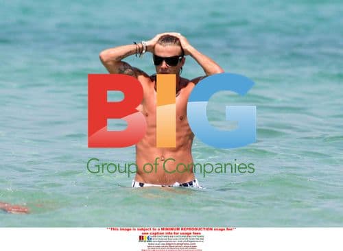 David and Victoria Beckham on vacation in Saint Tropez