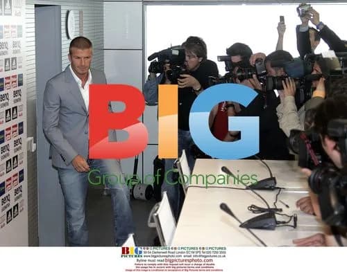 David Beckham's Madrid Press Conference