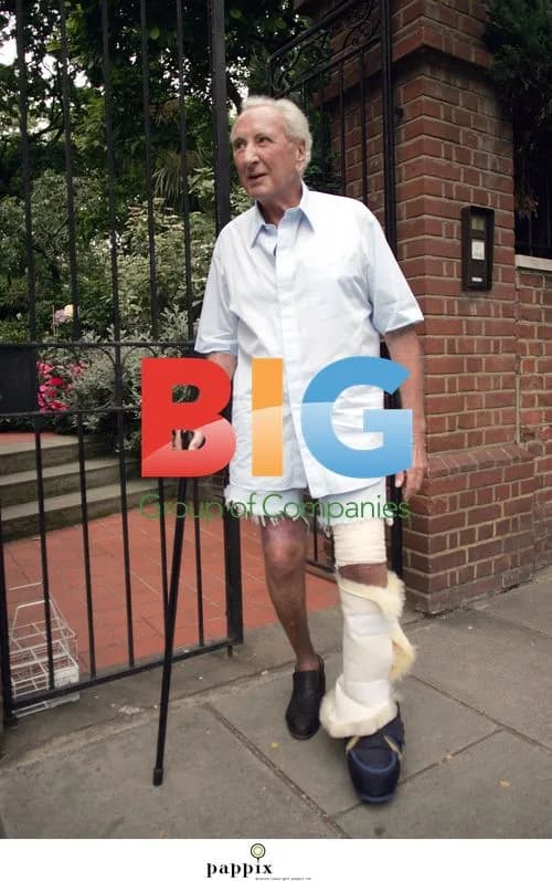 Michael Winner Seen Outside London Home