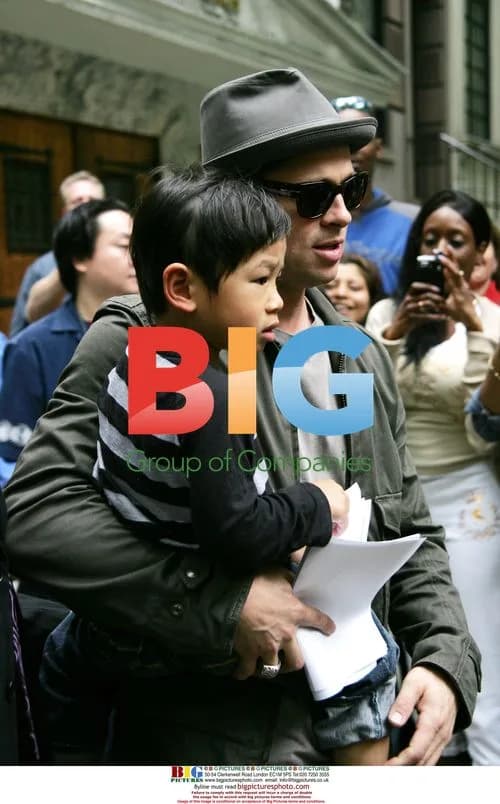 Brad Pitt Takes Son Pax to Doctor