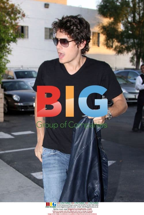 John Mayer shopping in Hollywood