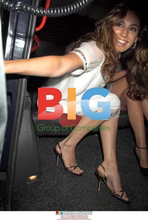 Kelly Brook Leaves Fashion TV Afterparty