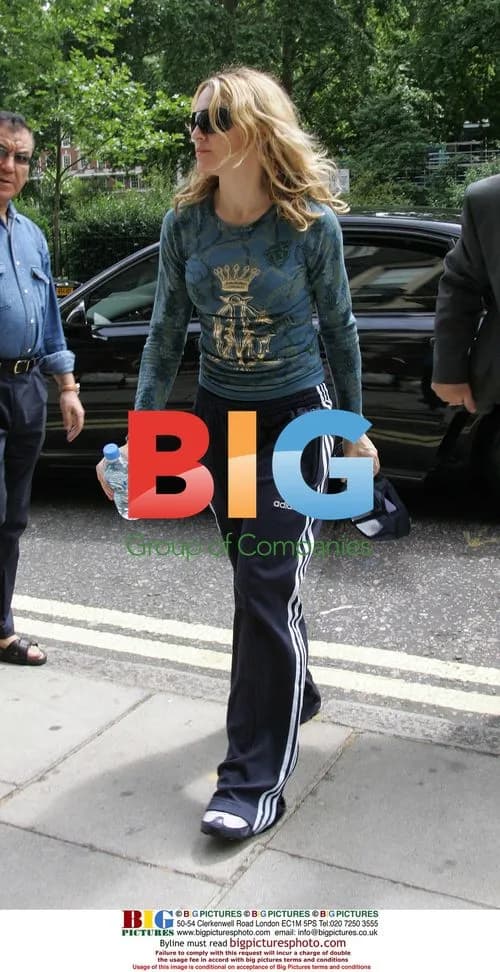 Madonna Arriving for Meeting in London
