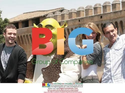Shrek 3 Photocall in Rome